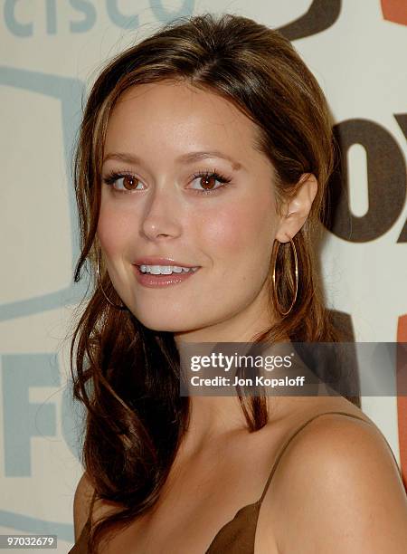 Actress Summer Glau arrives at the "FOX Fall Eco-Casino Party" at Area on September 24, 2007 in Los Angeles, California.