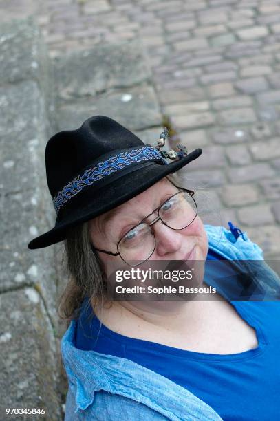 Jo, romancière britannique, participe au festival Etonnants Voyageurs à Saint-Malo, France, 19 Mai 2018