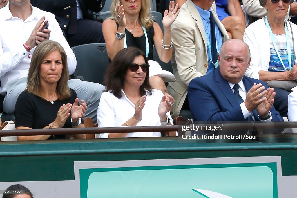 Celebrities At 2018 French Open - Day Fourteen