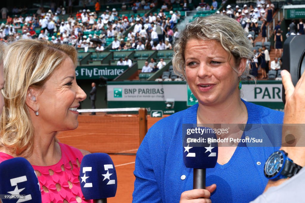 Celebrities At 2018 French Open - Day Fourteen