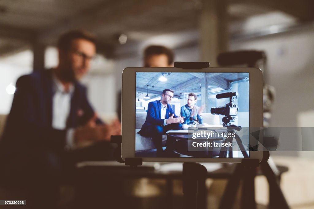 Os bastidores de um vlog de negócios