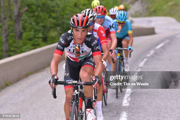 Valerio Conti of Italy and UAE Team Emirates / during the 70th Criterium du Dauphine 2018, Stage 6 a 110km stage from Frontenex to La Rosiere -...