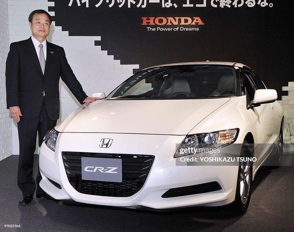 Japan's Honda Motor president Takanobu I