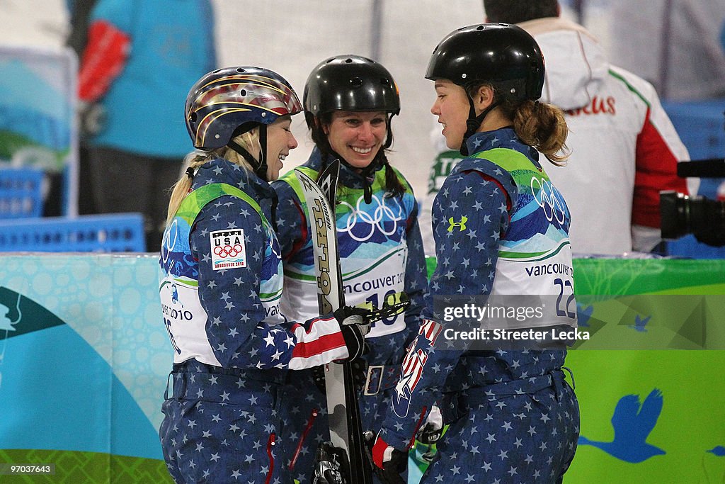 Freestyle Skiing - Ladies' Aerials Final - Day 13