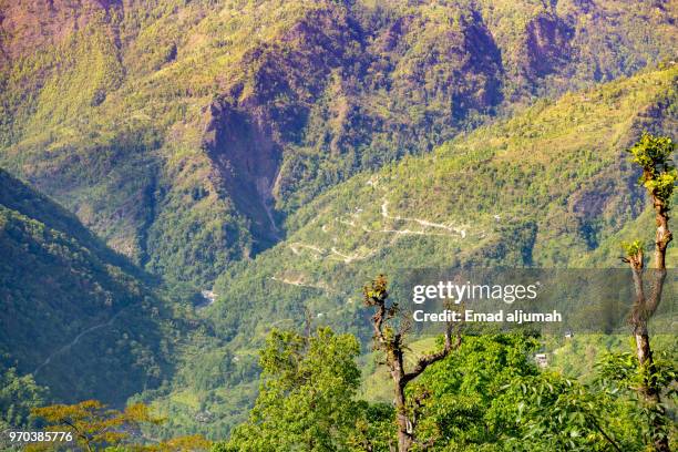 pelling, sikkim, india - ravangla stock pictures, royalty-free photos & images