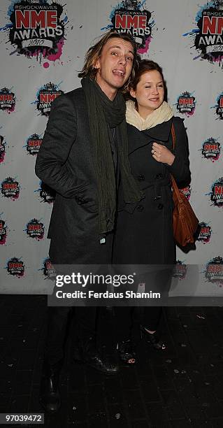 Bonnie Wright attends the Shockwaves NME Awards 2010 at Brixton Academy on February 24, 2010 in London, England.