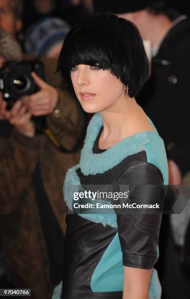 Agyness Deyn attends the ELLE Style Awards at Grand Connaught Rooms on February 22, 2010 in London, England.