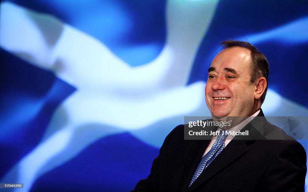 Alex Salmond Launches A Draft Referendum Bill On Scottish Independence