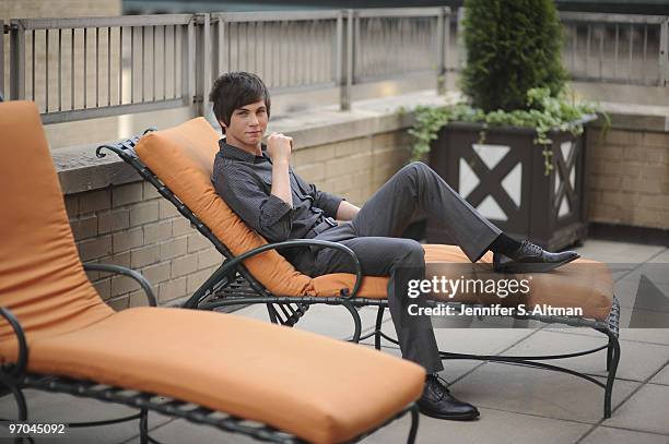 Actor Logan Lerman is photographed in New York for the Los Angeles Times.