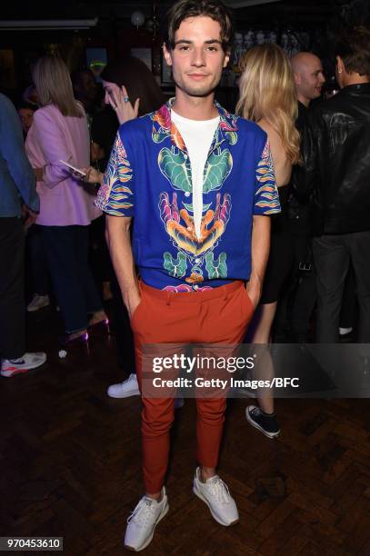 Jack Brett Anderson attends the TOPMAN LFWM party during London Fashion Week Men's June 2018 at the Phoenix Artist Club on June 8, 2018 in London,...