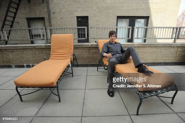 Actor Logan Lerman is photographed in New York for the Los Angeles Times.