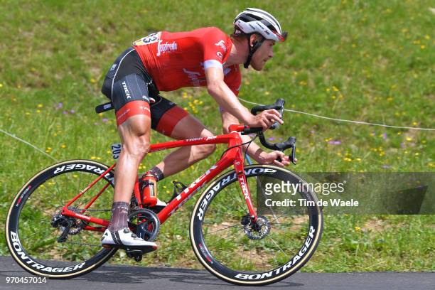Matthias Brandle of Austria and Team Trek Segafredo / during the 70th Criterium du Dauphine 2018, Stage 6 a 110km stage from Frontenex to La Rosiere...