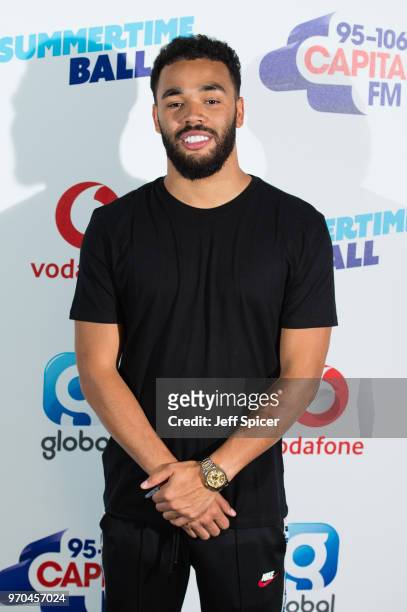 Yungen attends the Capital Summertime Ball 2018 at Wembley Stadium on June 9, 2018 in London, England.