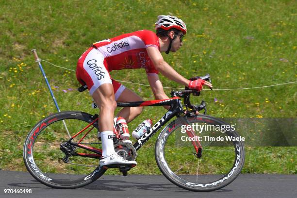 Anthony Turgis of France and Team Cofidis / during the 70th Criterium du Dauphine 2018, Stage 6 a 110km stage from Frontenex to La Rosiere - Espace...