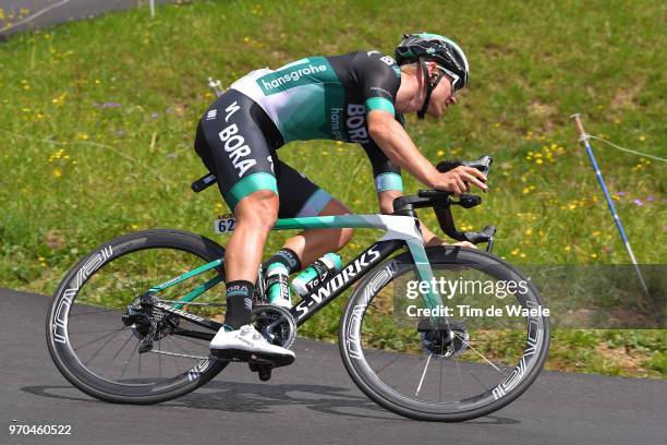 Pascal Ackermann of Germany and Team Bora - Hansgrohe / during the 70th Criterium du Dauphine 2018, Stage 6 a 110km stage from Frontenex to La...