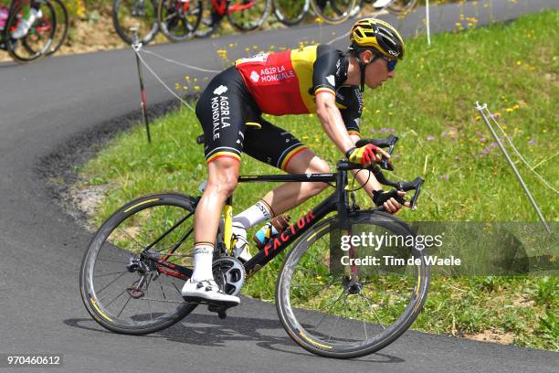 Oliver Naesen of Belgium and Team AG2R La Mondiale / during the 70th Criterium du Dauphine 2018, Stage 6 a 110km stage from Frontenex to La Rosiere -...