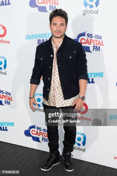 Jonas Blue attends the Capital Summertime Ball 2018 at Wembley Stadium on June 9, 2018 in London, England.