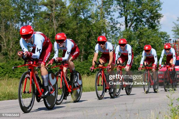 Simon Spilak of Slovenia / Jose Goncalves of Portugal / Nathan Haas of Australia / Reto Hollenstein of Switzerland / Maurits Lammertink of The...