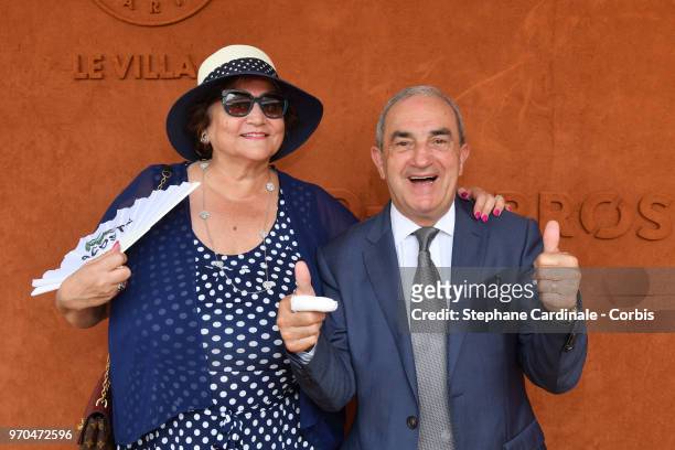 Jean Gachassin attends the Women Final of the 2018 French Open - Day Fourteen at Roland Garros on June 9, 2018 in Paris, France.
