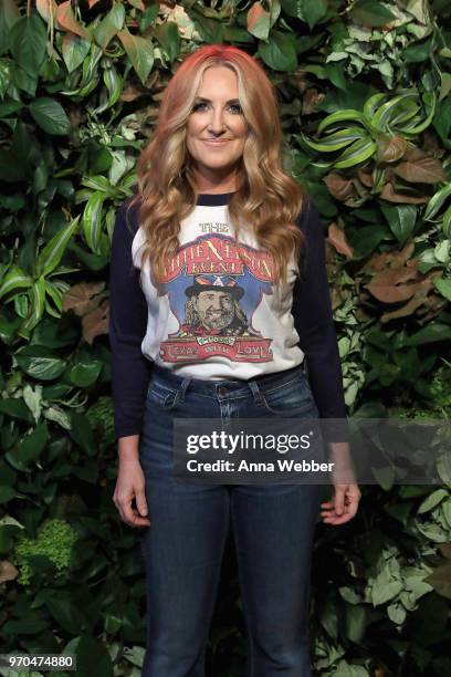 Recording artist Lee Ann Womack attends the HGTV Lodge at CMA Music Fest on June 9, 2018 in Nashville, Tennessee.