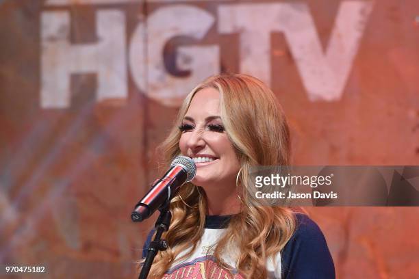 Recording artist Lee Ann Womack performs onstage in the HGTV Lodge at CMA Music Fest on June 9, 2018 in Nashville, Tennessee.