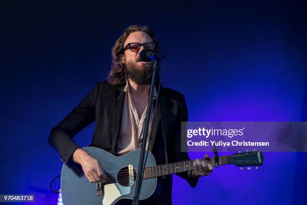 Father John Misty, performs onstage at the Northside Festival on June 9, 2018 in Aarhus, Denmark.