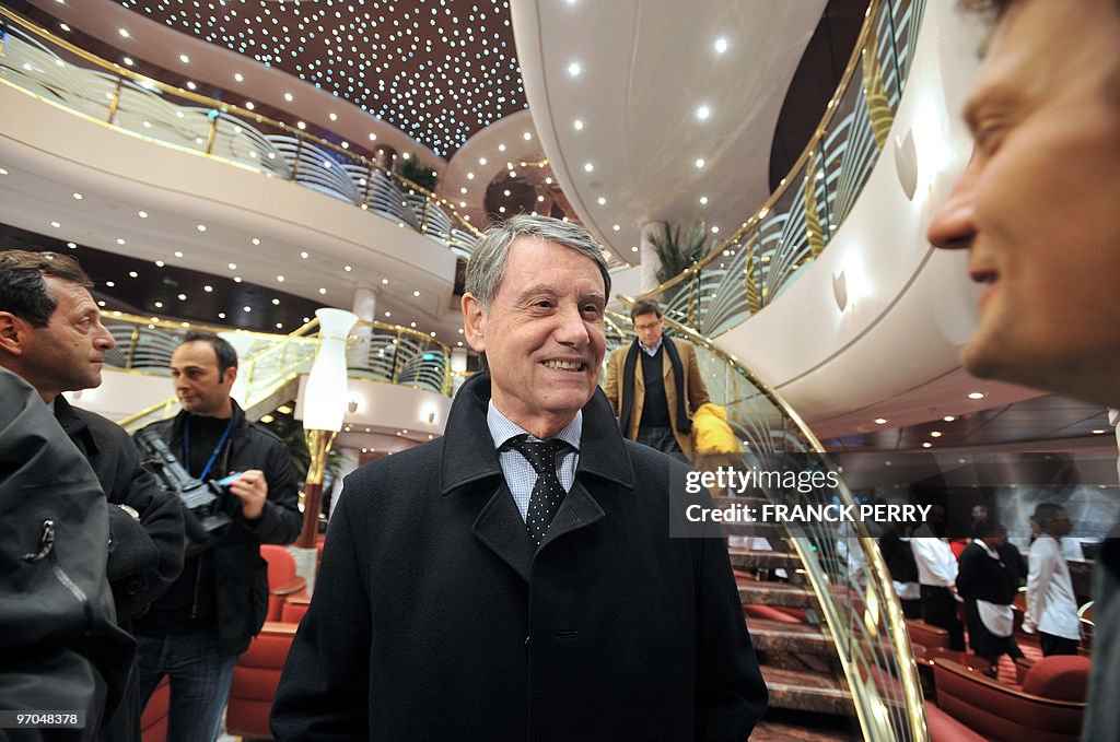 CEO of Italian MSC cruises Gianluigi Apo