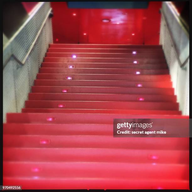 red carpet stairs - hollywood squares bildbanksfoton och bilder