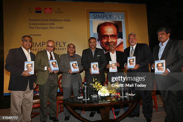 HarperCollins India Director and India Today Group editor-in-chief Aroon Purie, Mindtree Vice-chairman Subroto Bagchi, author Gurcharan Das, civil...