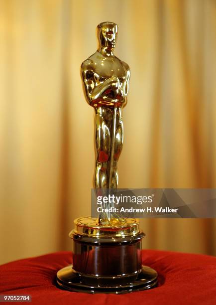 Overview of the Oscar statue at "Meet the Oscars" at the Time Warner Center on February 25, 2010 in New York City.