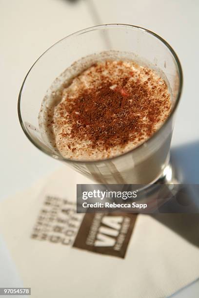 Starbucks featured at GRAMMY Style Studio Day 1 at Smashbox West Hollywood on January 27, 2010 in West Hollywood, California.