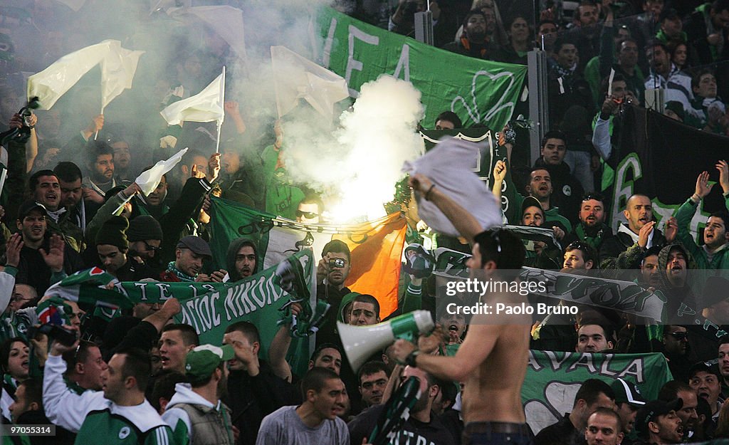 AS Roma v Panathinaikos - UEFA Europa League