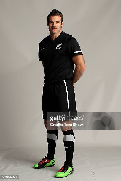 Ryan Nelson of New Zealand during the Nike unveils the new Brazil home and away kit, plus 8 away kits for the other Nike-Sponsored federations...