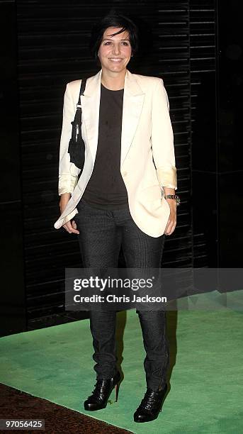 Charlene Spiteri attends the Royal World Premiere of "Alice in Wonderland" at the Odeon Leicester Square on February 25, 2010 in London, England.