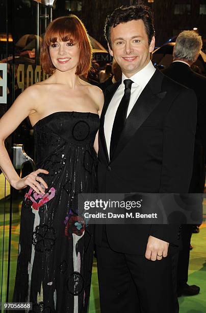 Michael Sheen arrives at the Royal World Premiere of 'Alice In Wonderland', at the Odeon Leicester Square on February 25, 2010 in London, England.