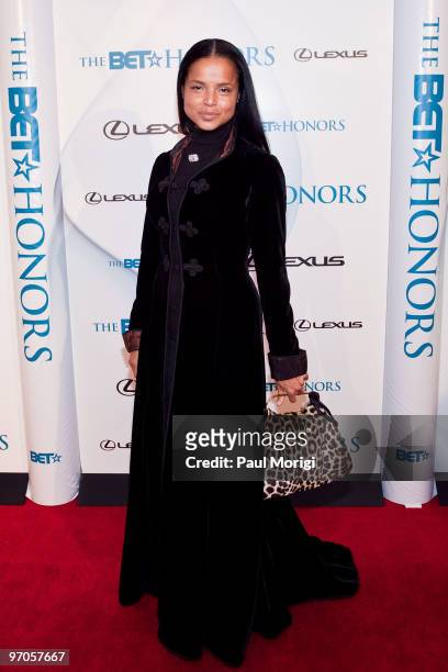 Victoria Rowell arrives at the 3rd annual BET Honors at the Warner Theatre on January 16, 2010 in Washington, DC.