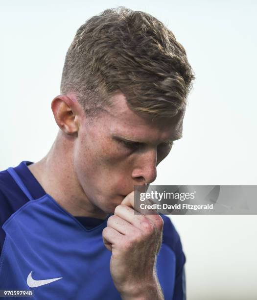 Dublin , Ireland - 9 June 2018; Kevin Lynch of Bray Wanderers following the SSE Airtricity League Premier Division match between Shamrock Rovers and...