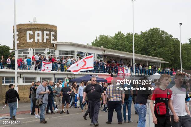 Karpatalya beat Northern Cyprus 3 -2 in penalties during the Conifa Paddy Power World Football Cup finals on the 9th June 2018 at Queen Elizabeth II...