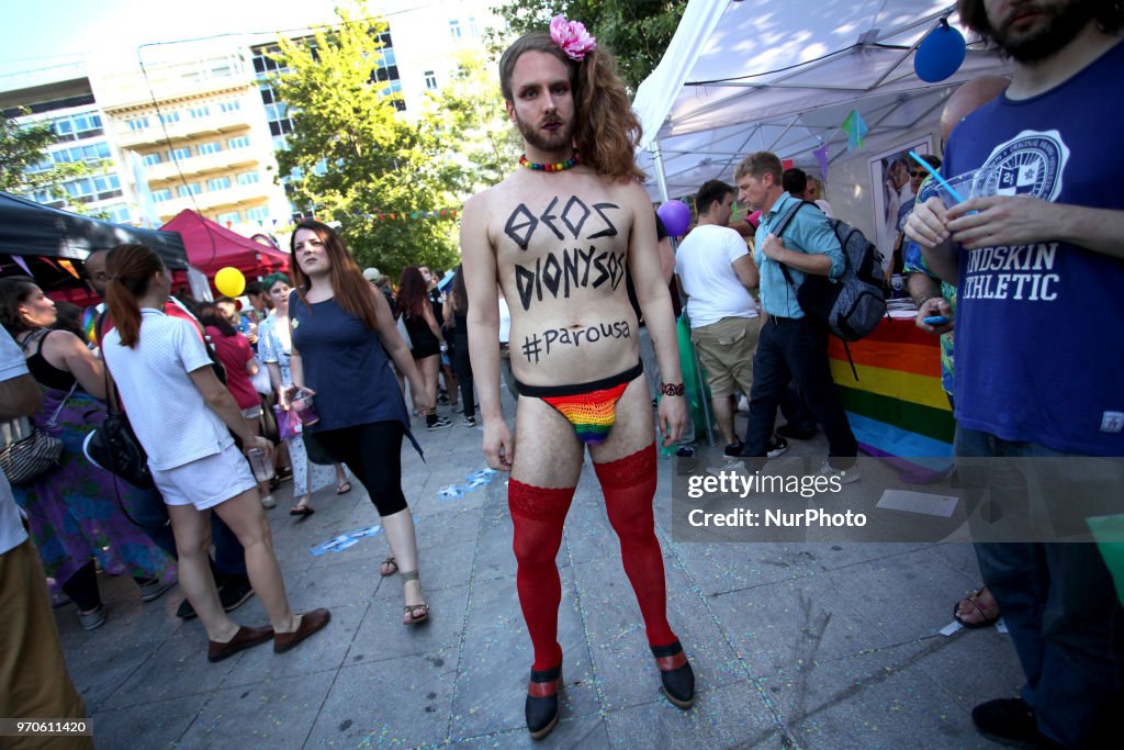 Gay Pride Parade In Athens