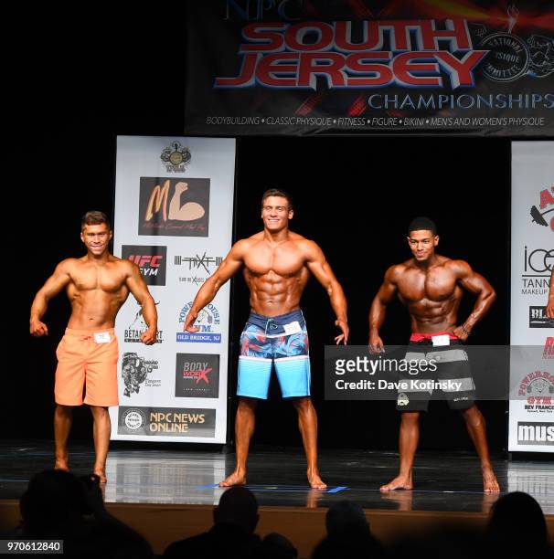 Frank Lawrence Catania competes in the Physique Division of the NPC South Jersey Bodybuilding Championships on June 9, 2018 in Medford, New Jersey.