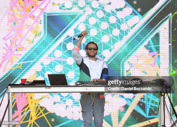 Recording Artist ZEDD performs at Nickelodeon SlimeFest at Huntington Bank Pavilion at Northerly Island on June 9, 2018 in Chicago, Illinois.