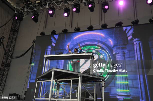 Recording Artist ZEDD performs at Nickelodeon SlimeFest at Huntington Bank Pavilion at Northerly Island on June 9, 2018 in Chicago, Illinois.