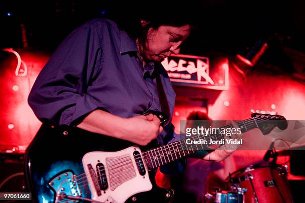 Thalia Zedek performs at the Sidecar on February 25, 2010 in Barcelona, Spain.