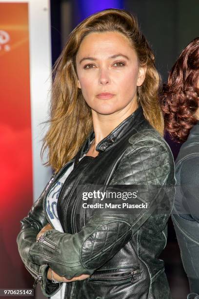 Sandrine Quetier attends the 'Marvel Summer of Super Heroes' opening ceremony at Disneyland Paris on June 9, 2018 in Paris, France.