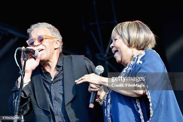 Mavis Staples performs on Which Stage during day 3 of the 2018 Bonnaroo Arts And Music Festival on June 9, 2018 in Manchester, Tennessee.