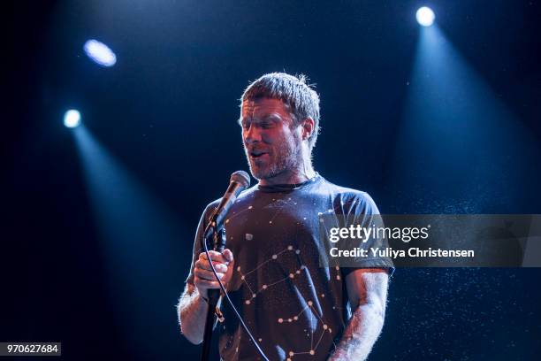 Sleaford Mods Perform onstage at the Northside Festival on June 9, 2018 in Aarhus, Denmark.