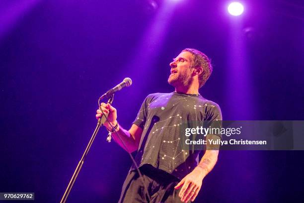 Jason Williamson of Sleaford Mods onstage at the Northside Festival on June 9, 2018 in Aarhus, Denmark.