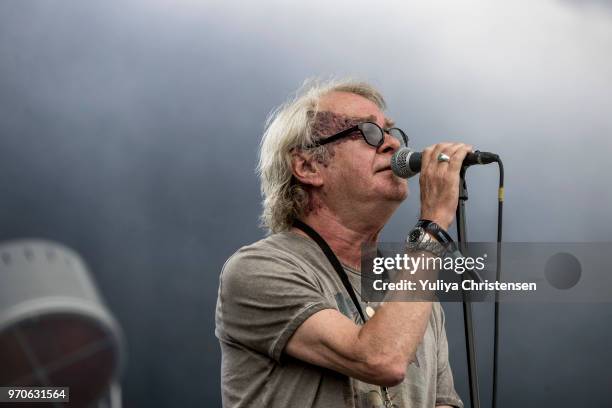 Joergensen performs onstage at the Northside Festival on June 9, 2018 in Aarhus, Denmark.