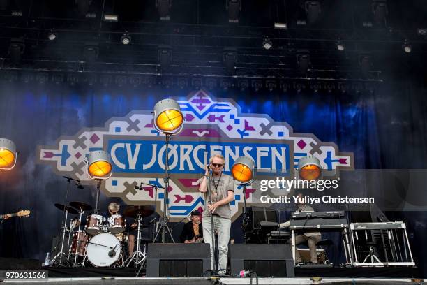 Joergensen performs onstage at the Northside Festival on June 9, 2018 in Aarhus, Denmark.