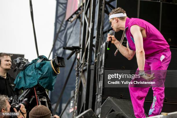 Marvelous Mossell performs onstage at the Northside Festival on June 9, 2018 in Aarhus, Denmark.